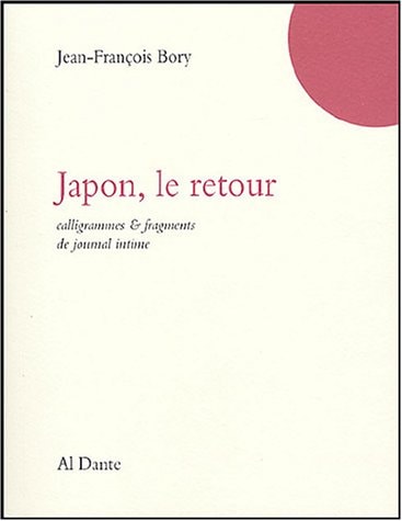 JAPON, LE RETOUR, de Jean-François Bory | portada del libro