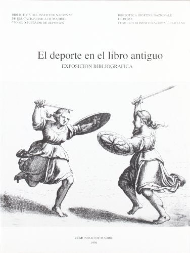 DEPORTE EN EL LIBRO ANTIGUO EXPOSICION BIBLIOGRAFICA | portada del libro