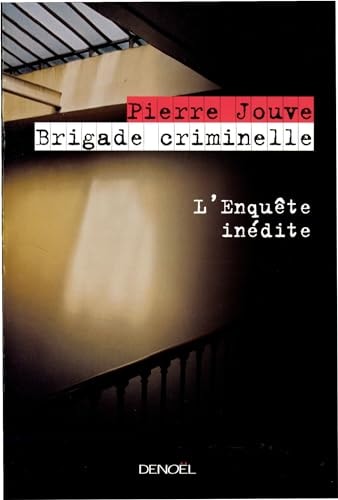 BRIGADE CRIMINELLE, de Pierre Jouve | portada del libro