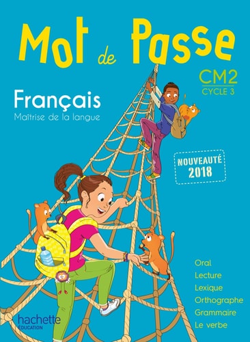 MOT DE PASSE FRANÇAIS CM2 ALUMNO, de Varios autores | portada del libro