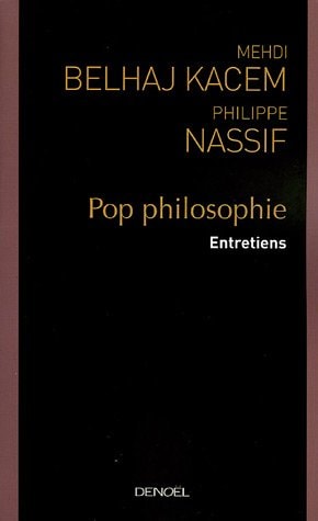 POP PHILOSOPHIE, de Mehdi Belhaj Kacem | portada del libro