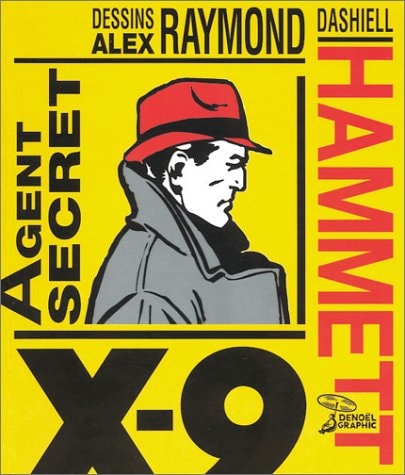 AGENT SECRET X-9, de Hammett | portada del libro