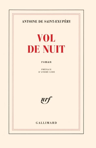 VOL DE NUIT, de Saint-Exupéry | portada del libro