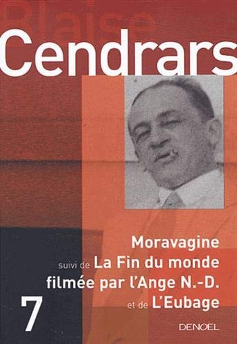 MORAVAGINE/FIN DU MONDE FILMEE PAR L'ANGE NOTRE-DAME, de Blaise Cendrars | portada del libro