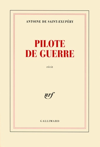 PILOTE DE GUERRE, de Saint-Exupéry | portada del libro