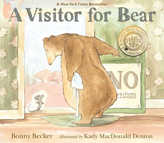 VISITOR FOR BEAR, de Bonny Becker | portada del libro