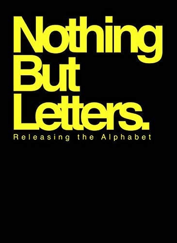 NOTHING BUT LETTERS, de HAMMADI#MALEK | portada del libro
