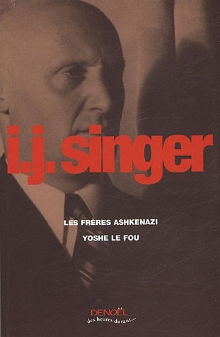 LES FRERES ASHKENAZI/YOSHE LE FOU, de Singer | portada del libro