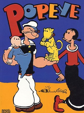 POPEYE, de Elzie Crisler Segar | portada del libro