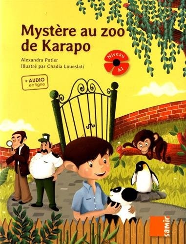 MYSTARE AU ZOO DE KARAPO, de Alexandra Potier | portada del libro