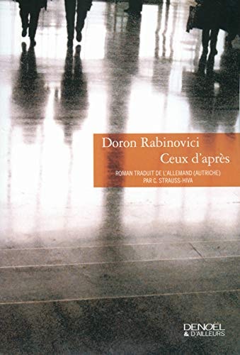 CEUX D'APRES, de Doron Rabinovici | portada del libro