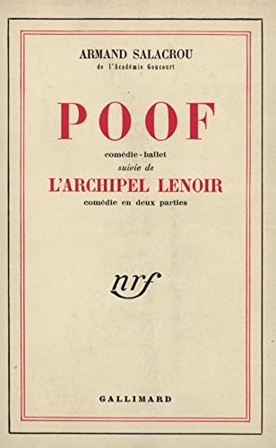 POOF / L'ARCHIPEL LENOIR, de Armand Salacrou | portada del libro