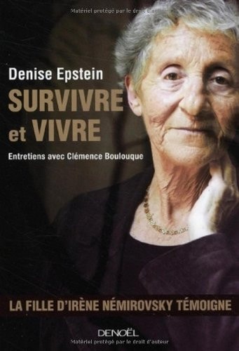 Survivre et vivre, de Epstein | portada del libro
