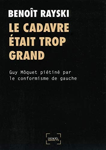 LE CADAVRE ETAIT TROP GRAND, de Rayski | portada del libro