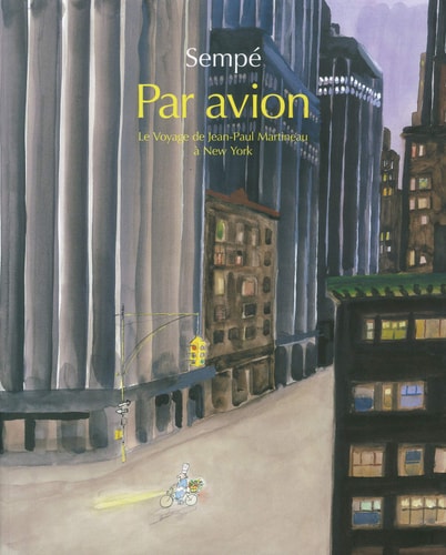 PAR AVION, de Sempé | portada del libro