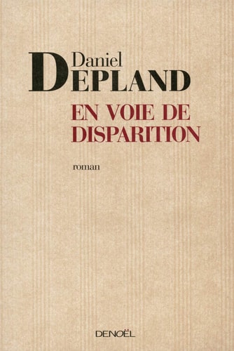 EN VOIE DE DISPARITION, de Depland | portada del libro