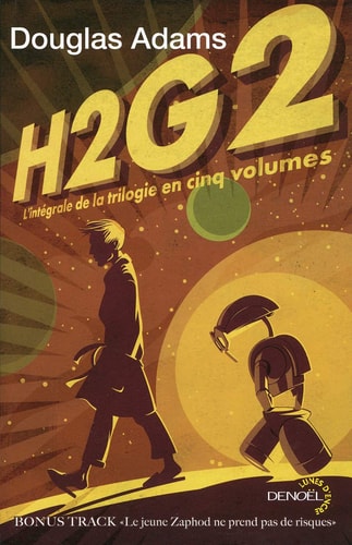 H2G2, de Douglas Adams | portada del libro