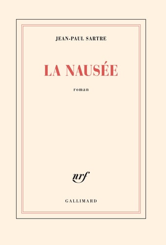 LA NAUSEE, de Jean-Paul Sartre | portada del libro