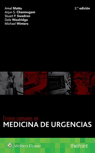 ERRORES COMUNES EN MEDICINA DE URGENCIAS, de MATTU | portada del libro