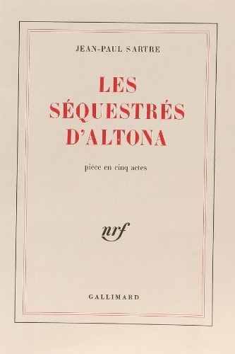 LES SEQUESTRES D'ALTONA, de Sartre | portada del libro