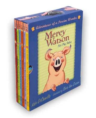MERCY WATSON BOXED SET ADVENTURES OF A PORCINE WO, de Kate DiCamillo | portada del libro
