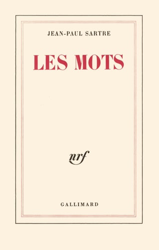 LES MOTS, de Sartre | portada del libro