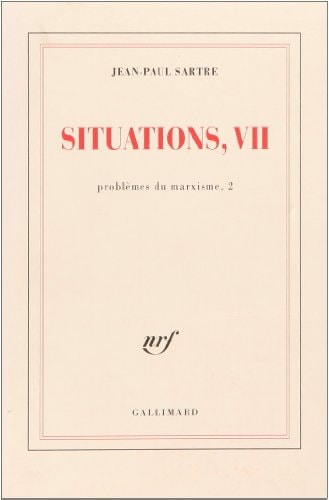 SITUATIONS T7, de Jean-Paul Sartre | portada del libro
