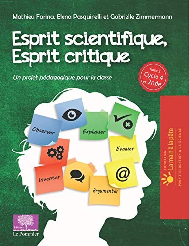 SPRIT SCIENTIFIQUE, ESPRIT CRITIQUE TOM, de Mathieu Farina | portada del libro