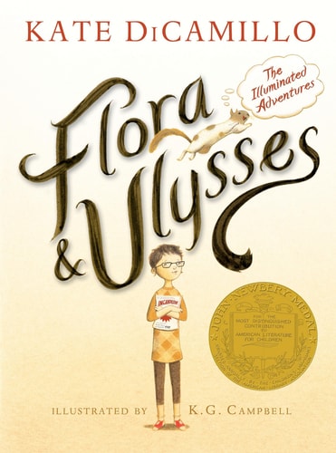FLORA & ULYSSES, de Kate DiCamillo | portada del libro
