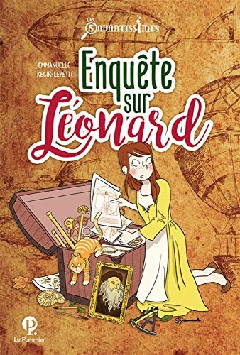NQUETE SUR LEONARD, de Emmanuelle Kecir-Lepetit | portada del libro