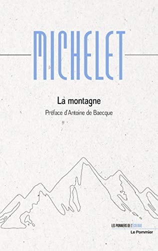 La Montagne, de Jules Michelet | portada del libro