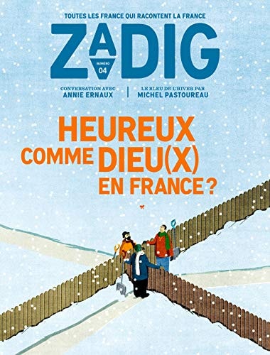 ADIG N4 HEUREUX COMME DIEU(X) EN FRANCE, de Fottorino | portada del libro