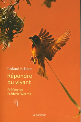 EPONDRE DU VIVANT, de Roland Schaer | portada del libro