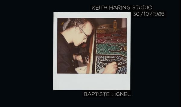 KEITH HARING STUDIO, de LIGNEL | portada del libro