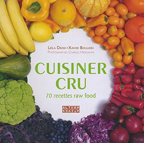 CUISINER CRU, de BOULIERE#DRISSI | portada del libro