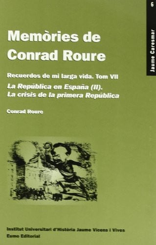 Memòries de Conrad Roure. Tom VII, de Roure | portada del libro