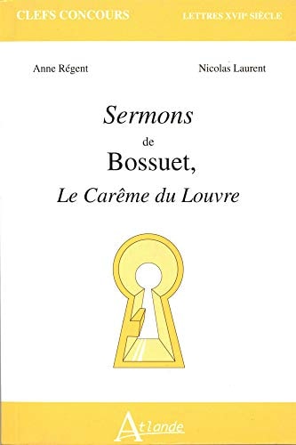 SERMONS DE BOSSUET, de Anne Régent-Susini | portada del libro