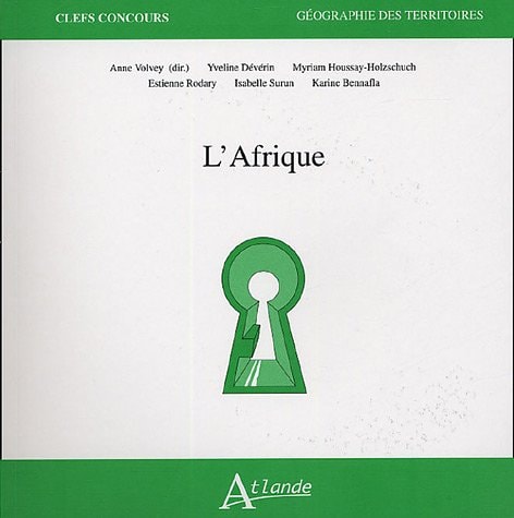L'AFRIQUE, de Anne Volvey | portada del libro