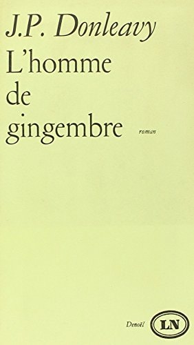 L'HOMME DE GINGEMBRE, de Donleavy | portada del libro