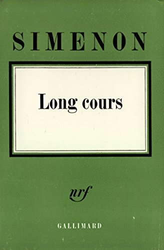 LONG COURS, de Simenon | portada del libro
