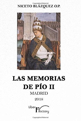 Las memorias de Pio II, de Blázquez | portada del libro