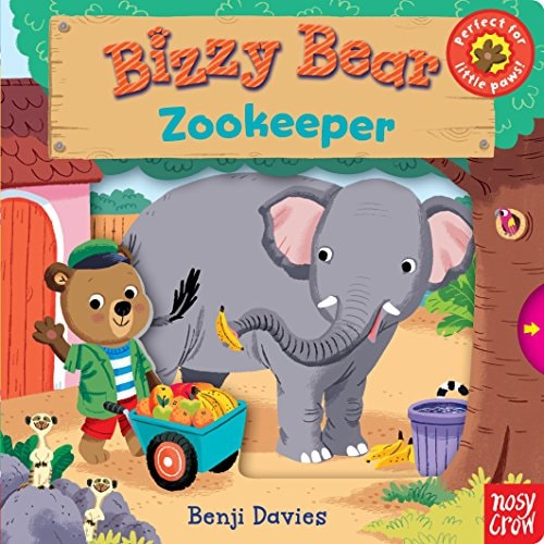 BIZZY BEAR ZOOKEEPER, de Nosy Crow | portada del libro