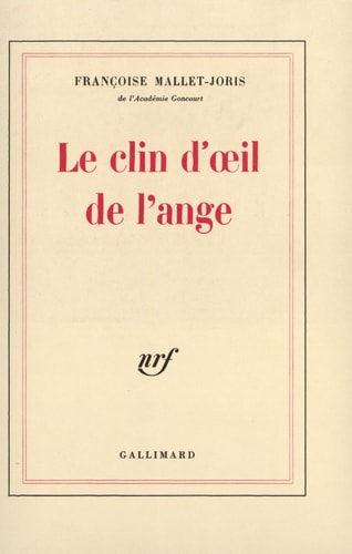 LE CLIN D'OEIL DE L'ANGE, de Mallet-Joris | portada del libro