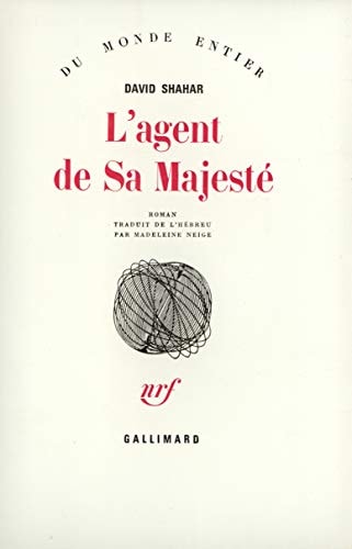 L'AGENT DE SA MAJESTE, de David Shahar | portada del libro