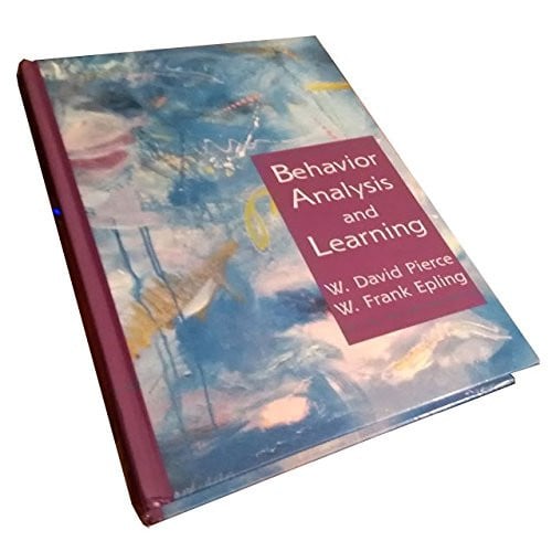 BEHAVIOR ANALISYS LEARNING, de PIERCE#EPLING | portada del libro