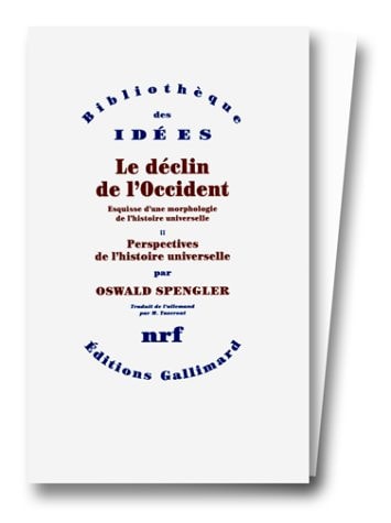 LE DECLIN DE L'OCCIDENT T1 ET T2 SOUS FILM, de Oswald Spengler | portada del libro