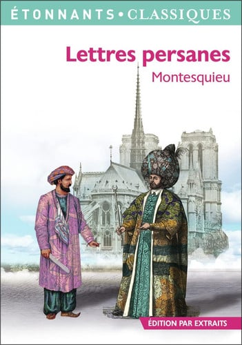 ETTRES PERSANES (EDITION PAR EXTRAITS), de MONTESQUIEU | portada del libro