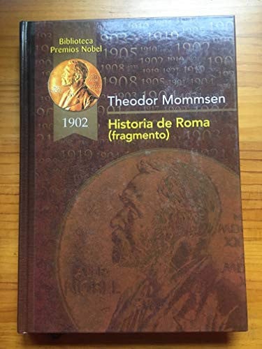 HISTORIA DE ROMA (FRAGMENTO), de MOMMSEN | portada del libro