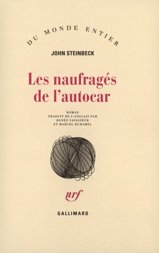 LES NAUFRAGES DE L'AUTOCAR, de John Steinbeck | portada del libro
