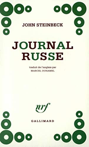 JOURNAL RUSSE, de John Steinbeck | portada del libro